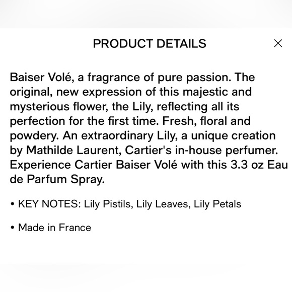 Cartier Baiser Vole - Picture 5 of 5